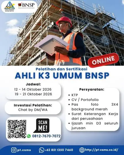 Poster Ahli K3 Umum