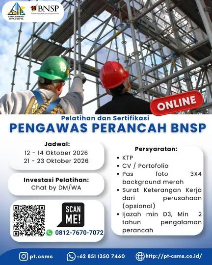 Poster Pengawas Perancah